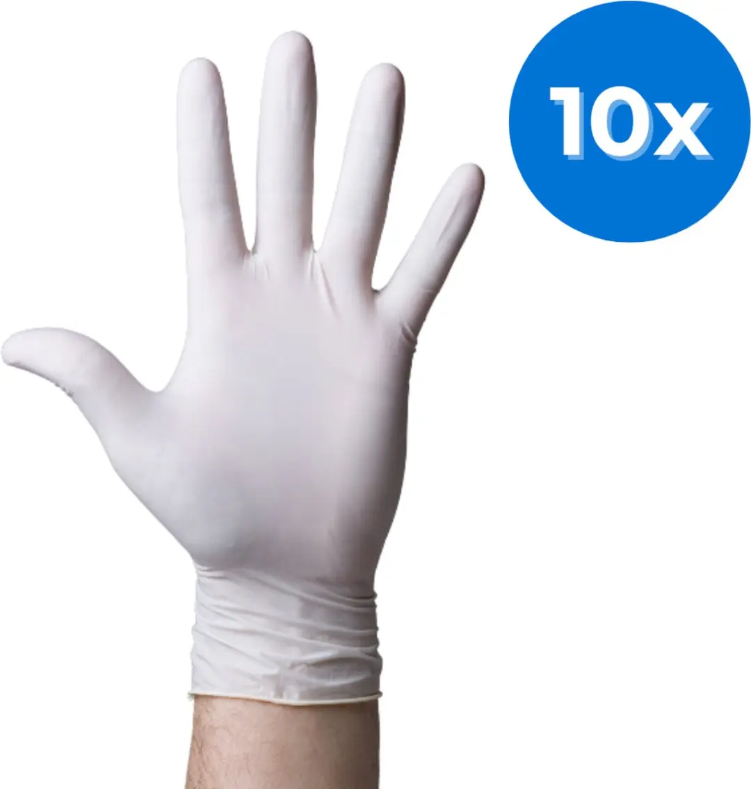 Romed Latex Handschoenen Poedervrij