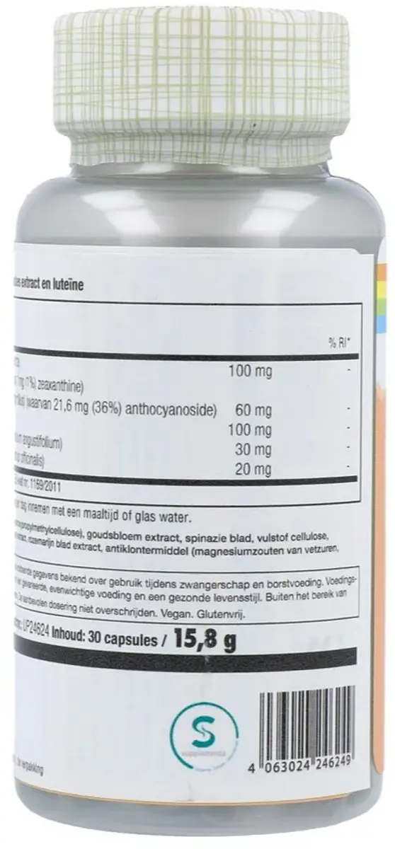 Solaray Luteïne - 30 capsules