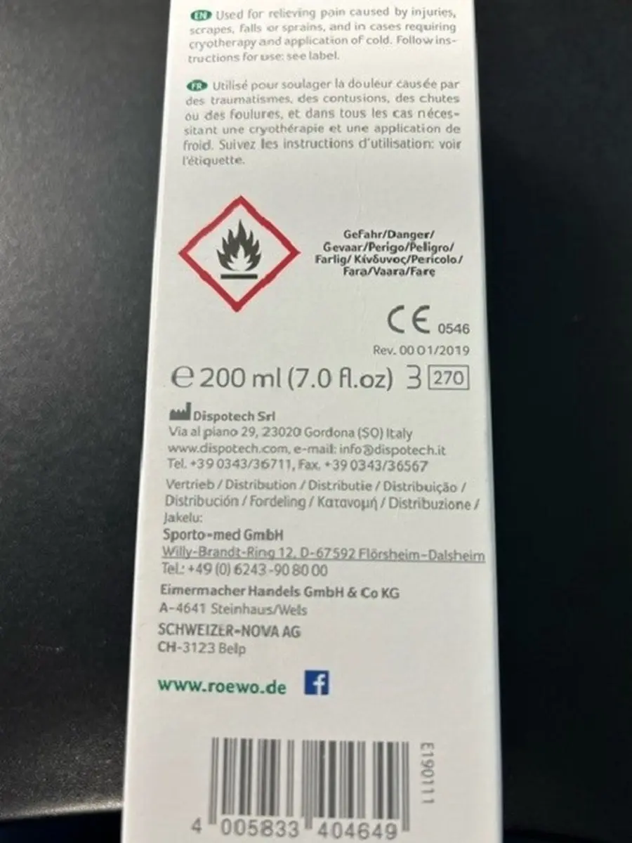 Röwo Coldspray 200 ml