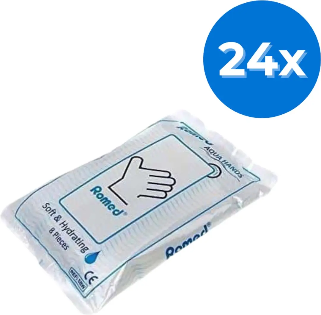Romed Aqua Hands Vochtige Wasdoekjes