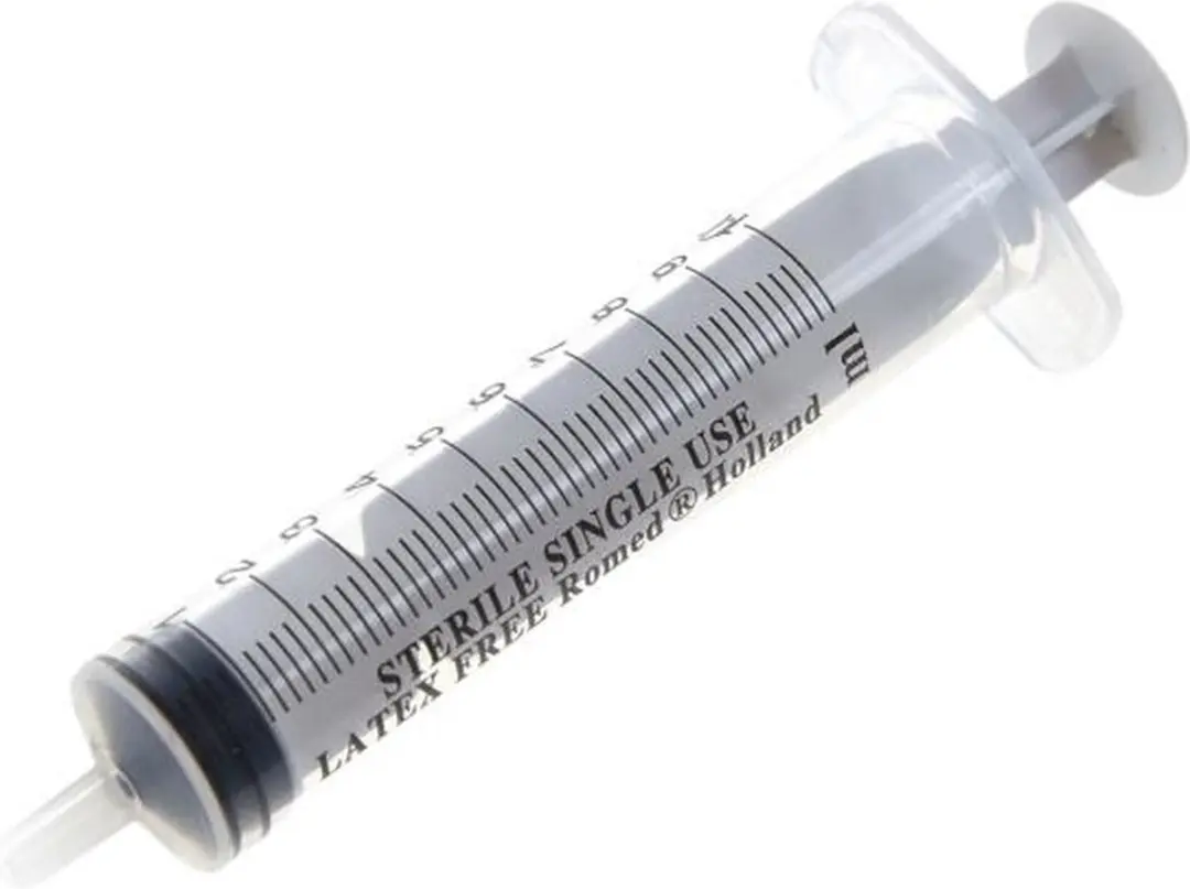 Romed 3-delige Injectiespuiten 10ml Luer Slip - 800 Stuks