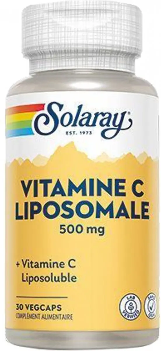 Solaray Vitamine C Liposomaal 500mg