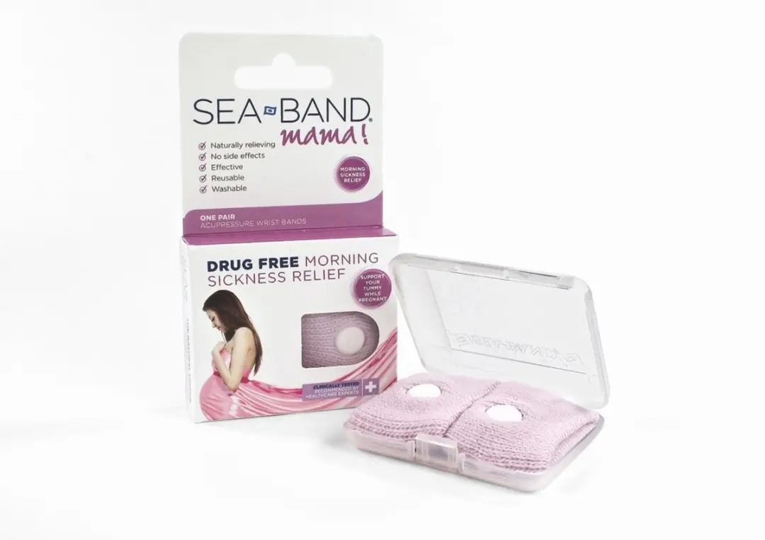 Sea Band Mama Acupressuur Polsband - 2 Stuks Multicolor