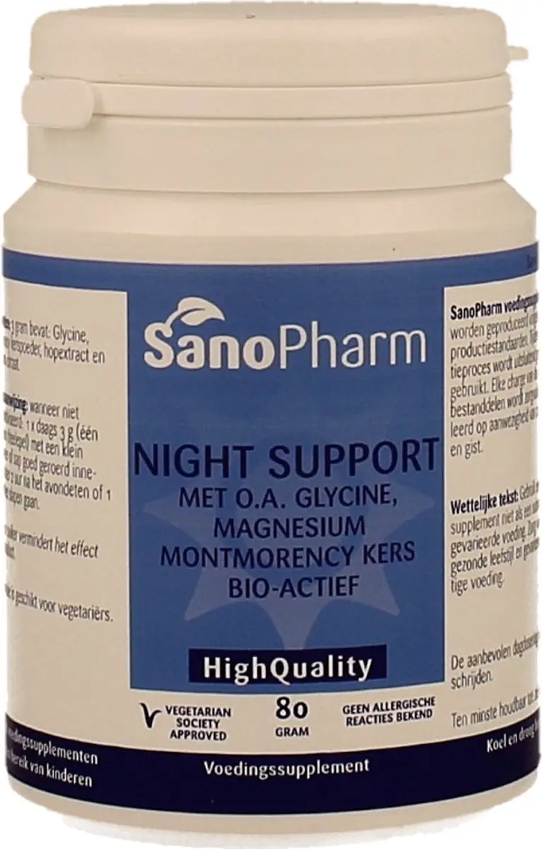 SanoPharm Night support 80 Gram