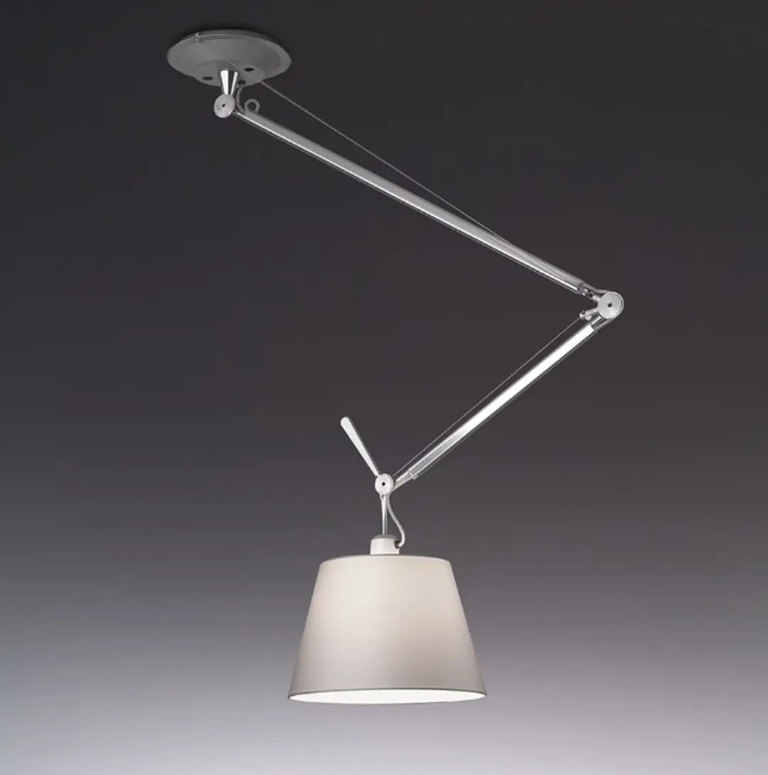 Artemide Tolomeo Decentrata Hanglamp Ø42cm - Satijngrijs