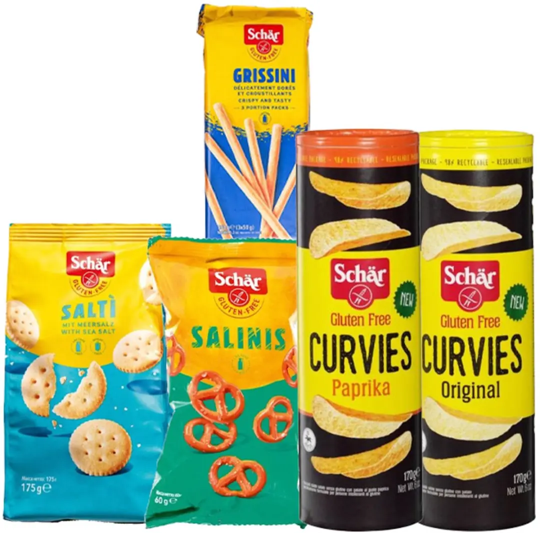 Schar Mix Hartige Snacks Glutenvrij 725g