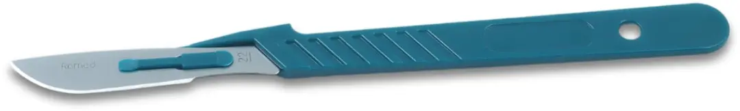 Romed Scalpelmesjes Scalp-22 Nr.22 Steriel - 10 Stuks