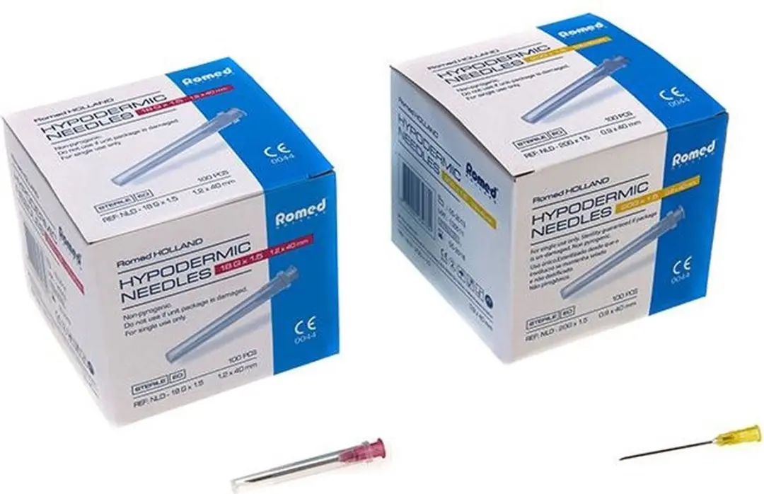 Romed 19G x 1.5 Injectienaalden - 100 Stuks