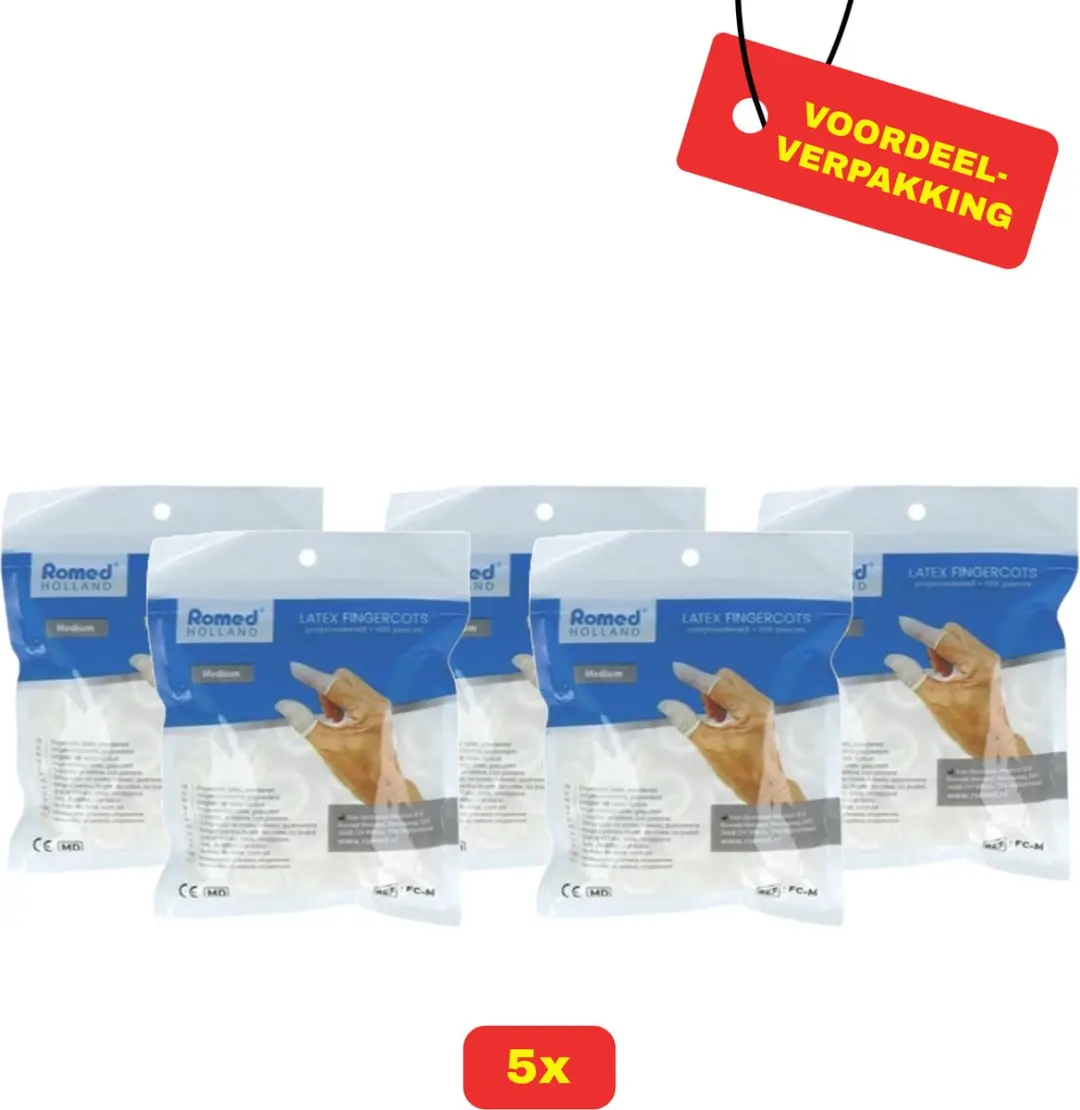 Romed Vingercondooms Latex M