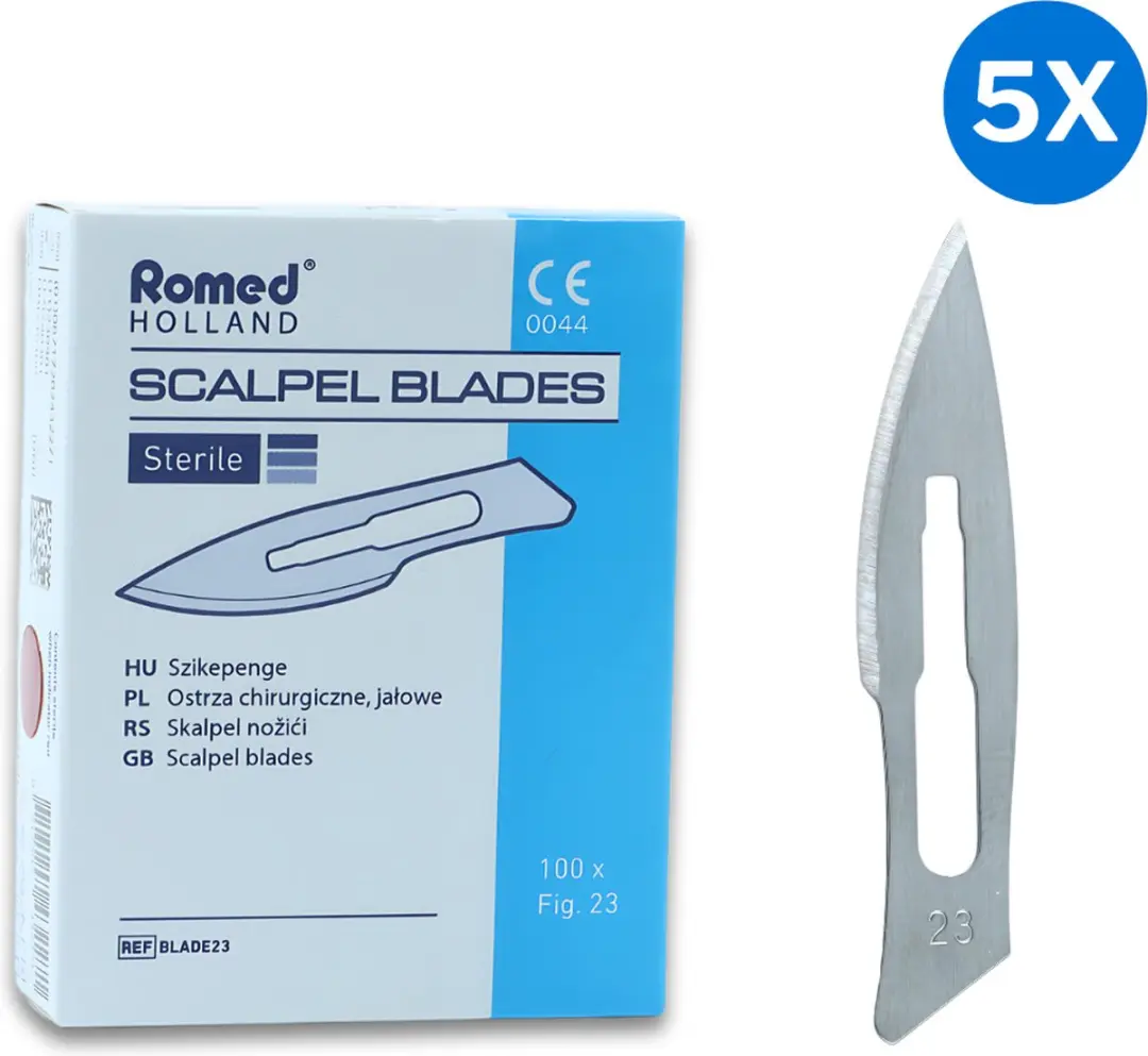 Romed Scalpelmesjes nr. 23 Steriel