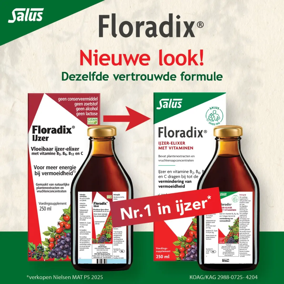 Salus Floradix IJzer-elixir 250ml