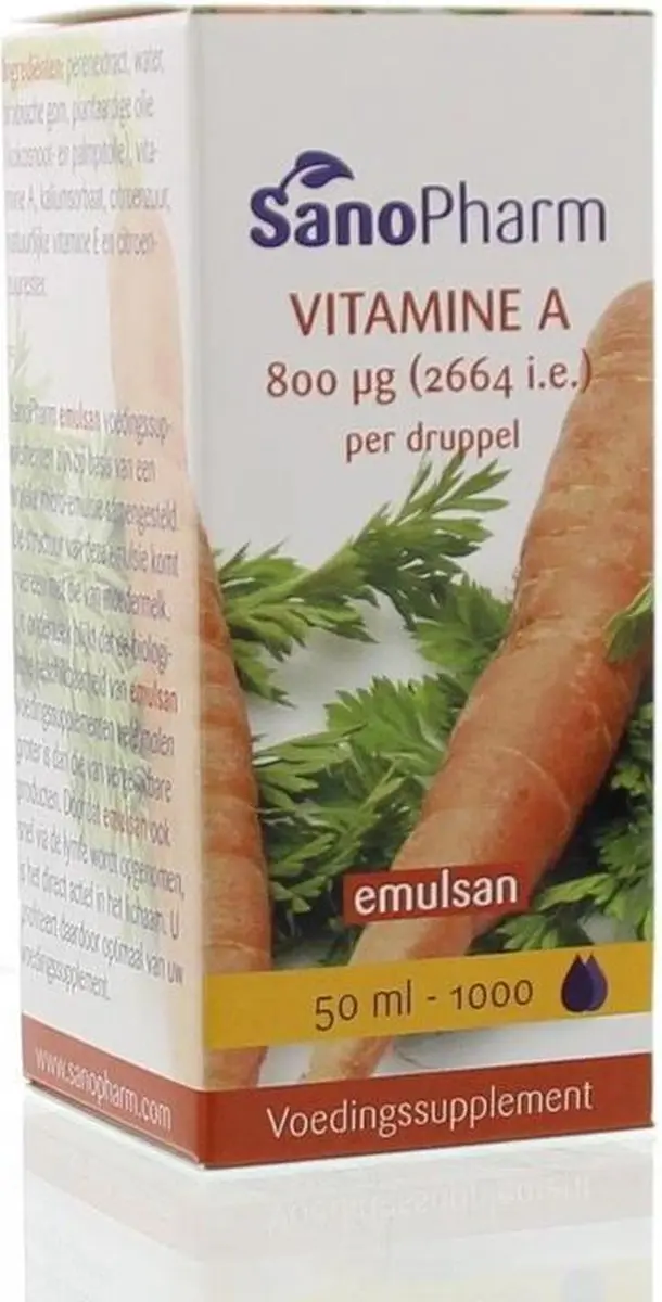SanoPharm Vitamine A 800 mcg - 50 ml