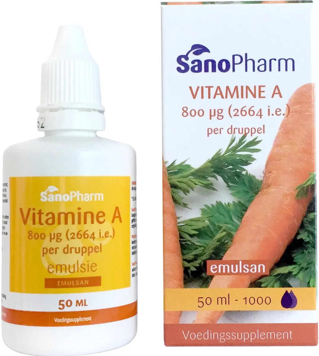 SanoPharm Vitamine A 800 mcg - 50 ml