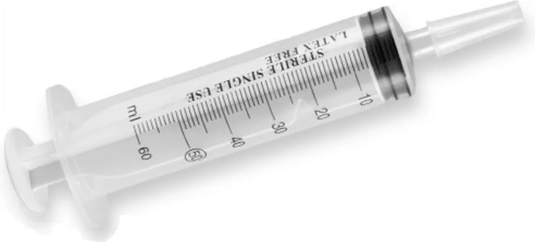 Romed 3-delige Injectiespuiten 60ml Lange Tip - 25 Stuks