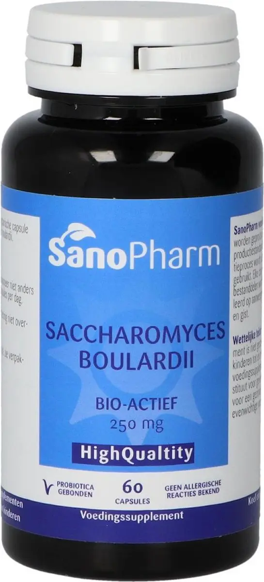 Sanopharm Saccharomyces Boulardii 60 Vegicaps