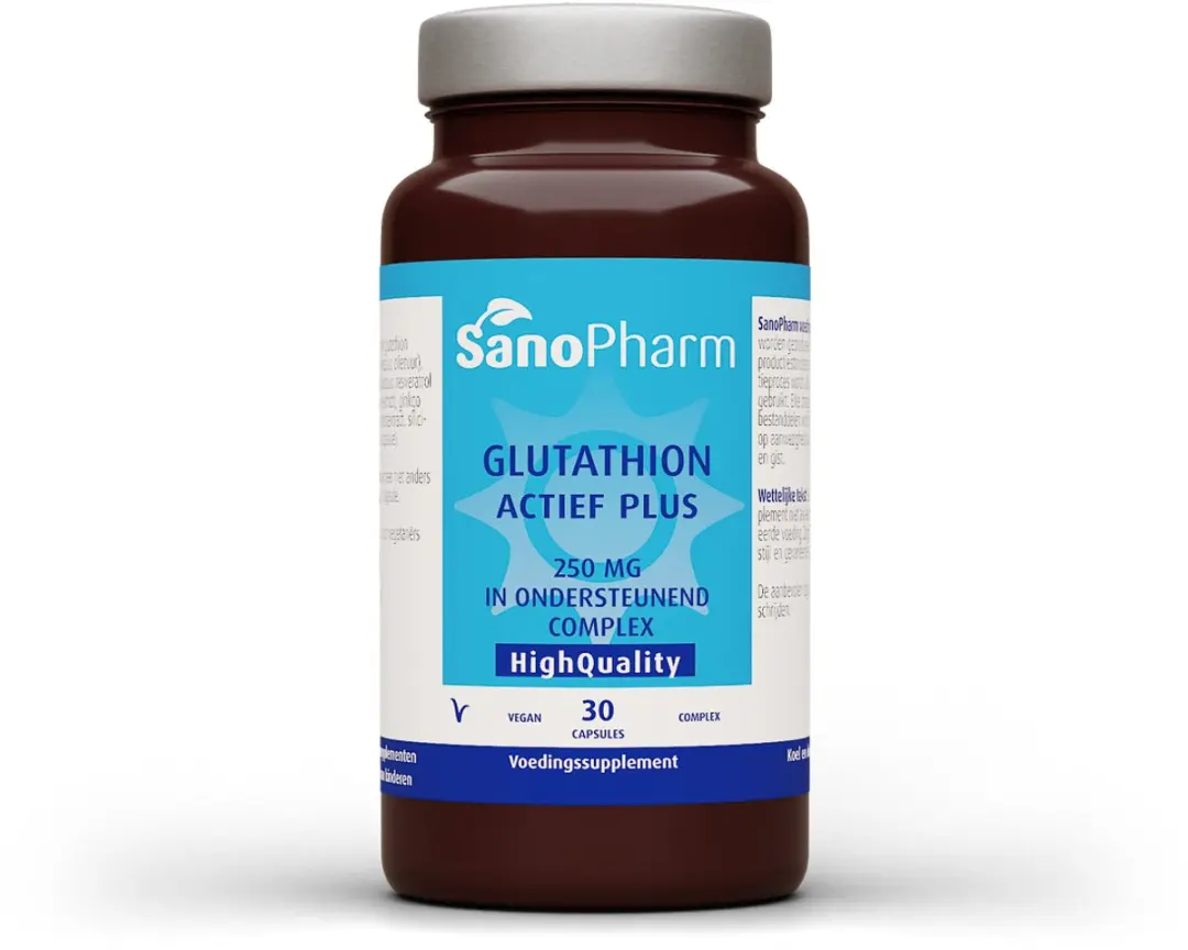 Sanopharm Glutathion Actief Plus 30 Capsules - 30mg