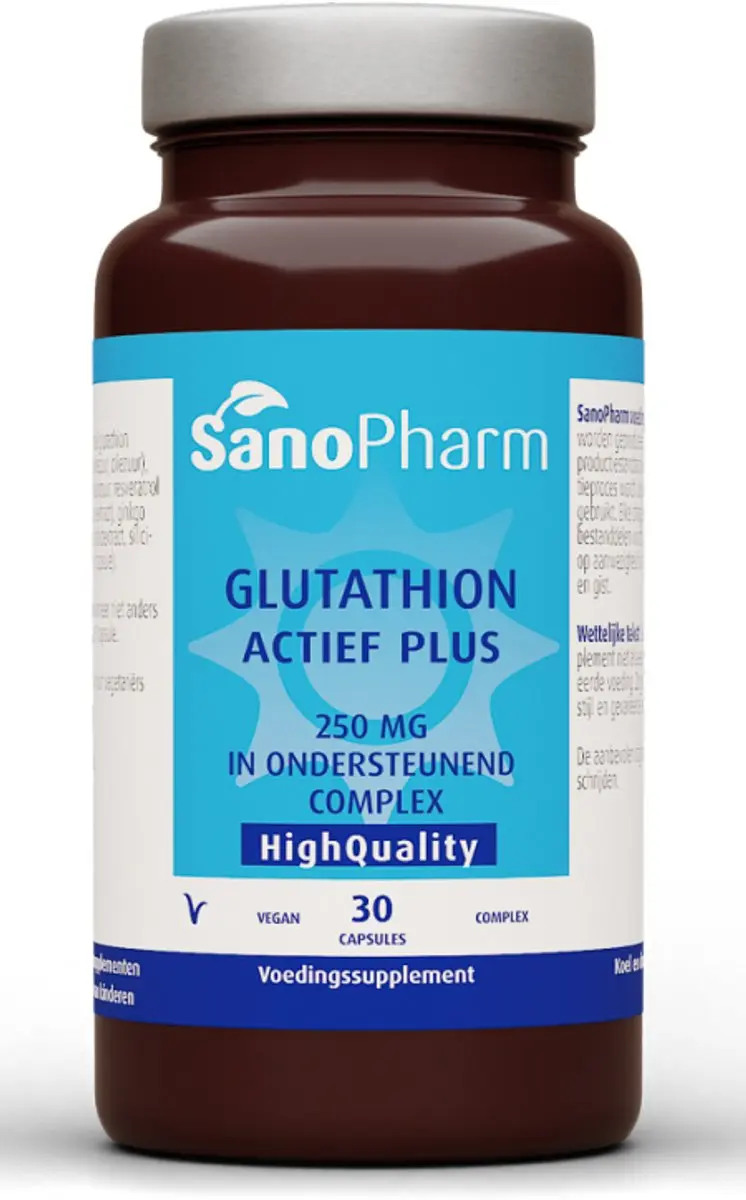 Sanopharm Glutathion Actief Plus 30 Capsules