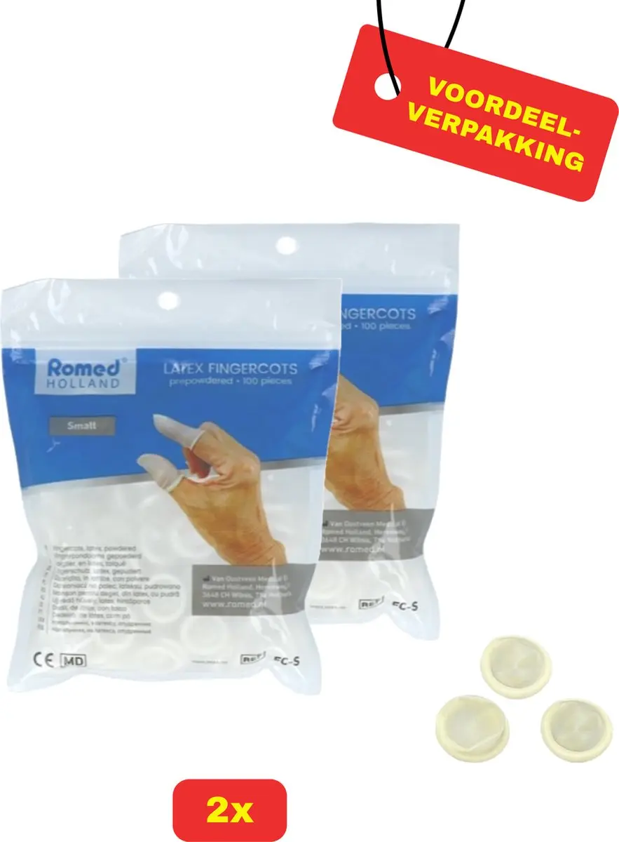 Romed Vingercondooms Latex S