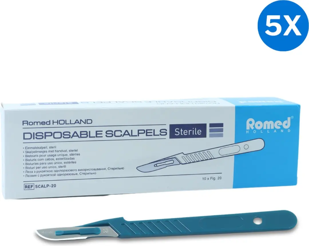 Romed Scalpelmesjes nr.20 - 50 Stuks
