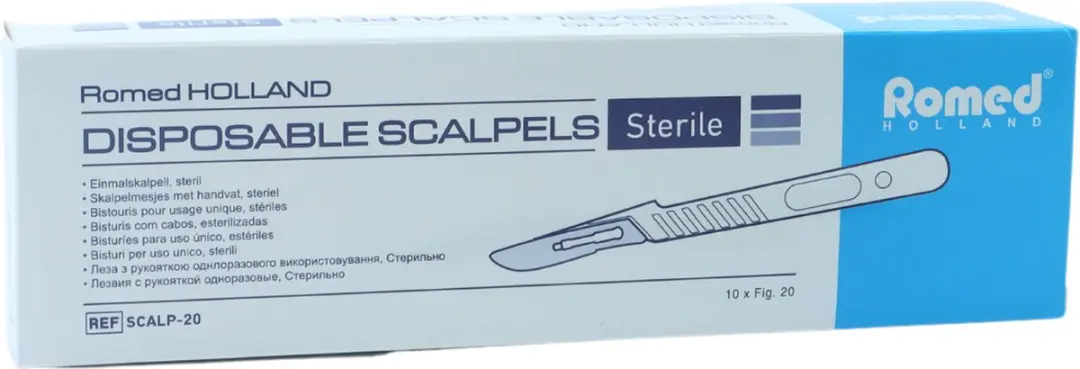 Romed Scalpelmesjes nr.20 - 50 Stuks
