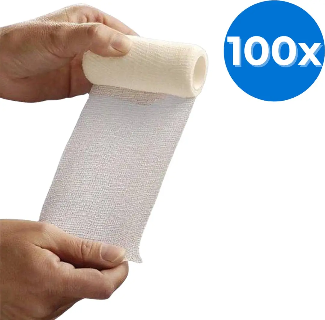 Romed Elastisch Windsel 8cm x 5m - 100 Stuks