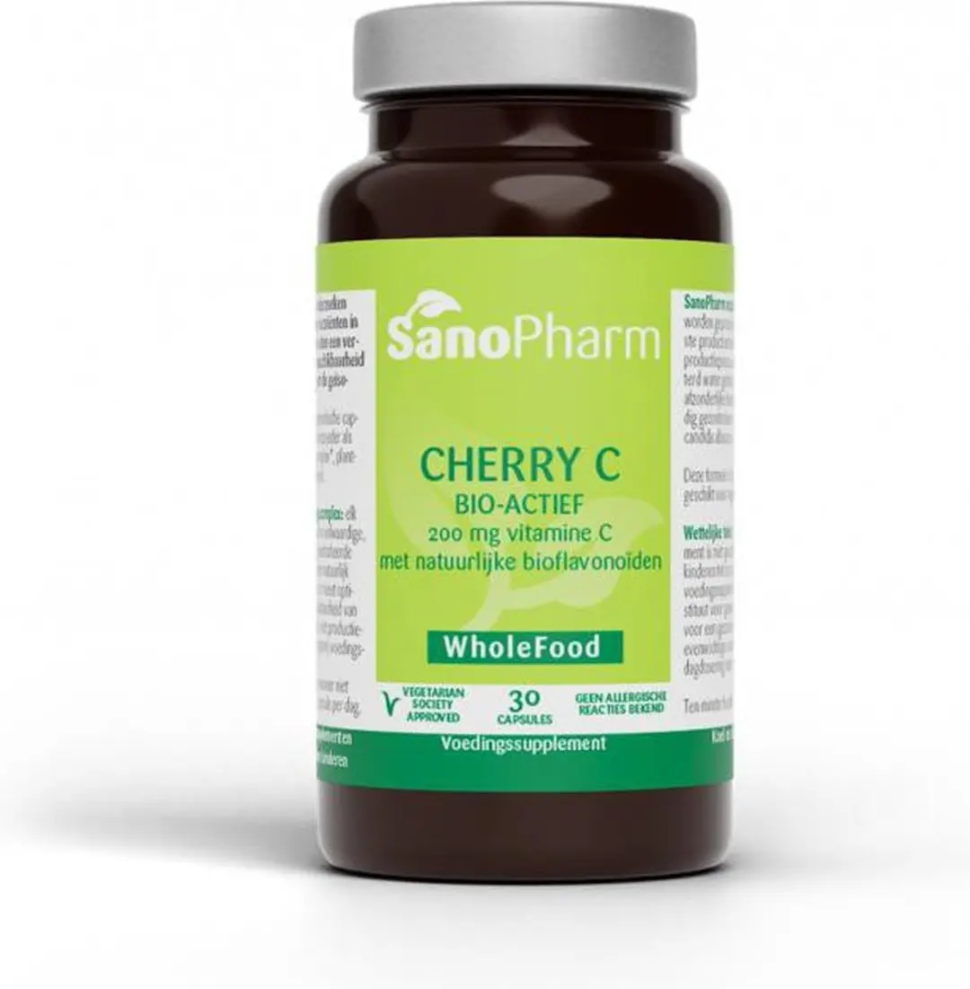 SanoPharm WholeFood Cherry C 200 Mg
