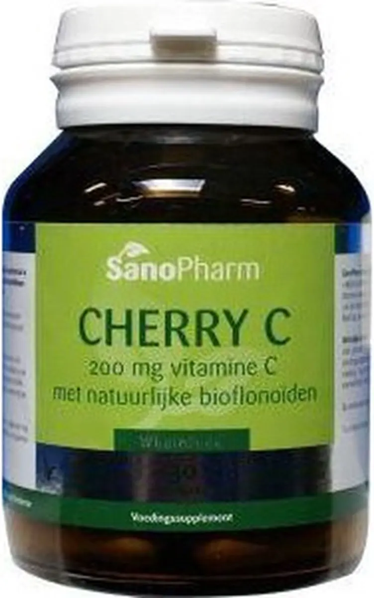Sanopharm WholeFood Cherry C 200mg - 30 Capsules