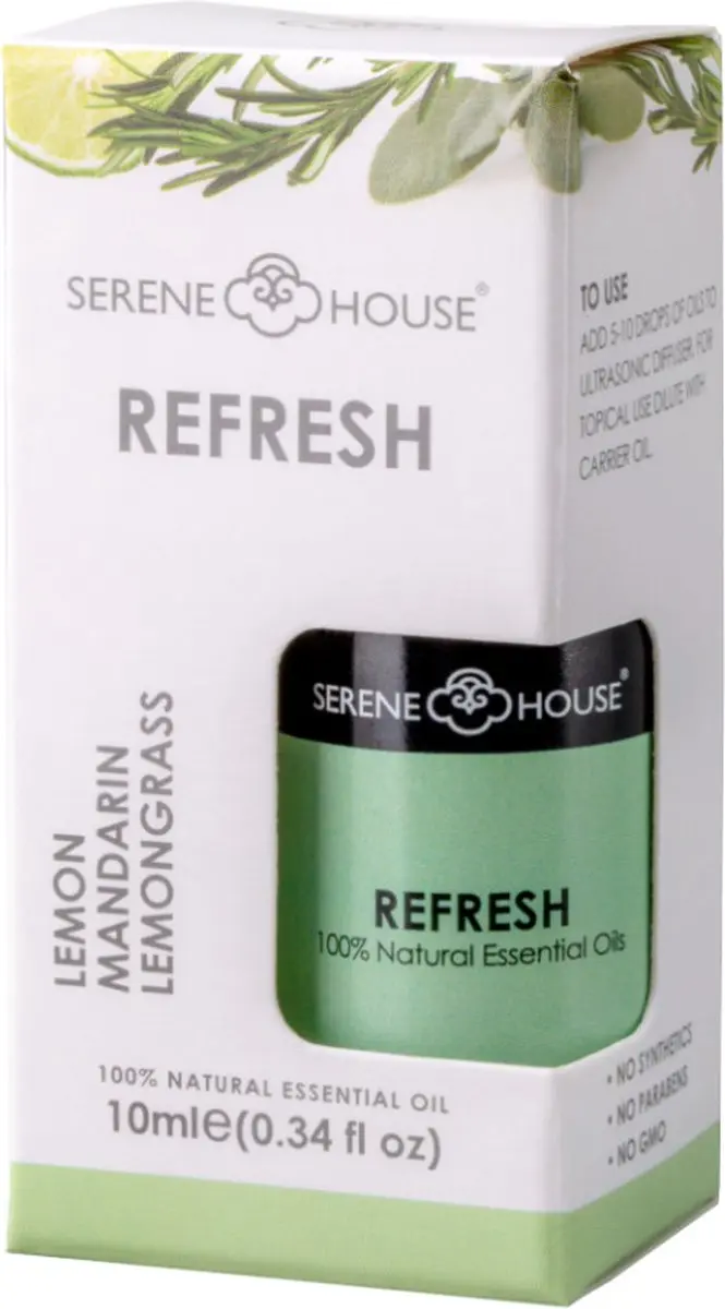 Serene House Essential Oil 10ml - Refresh