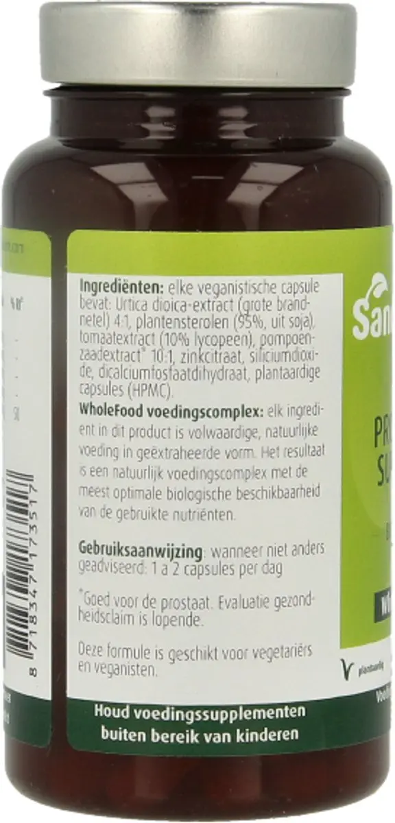 SanoPharm Prostaat support wholefood 60 Capsules