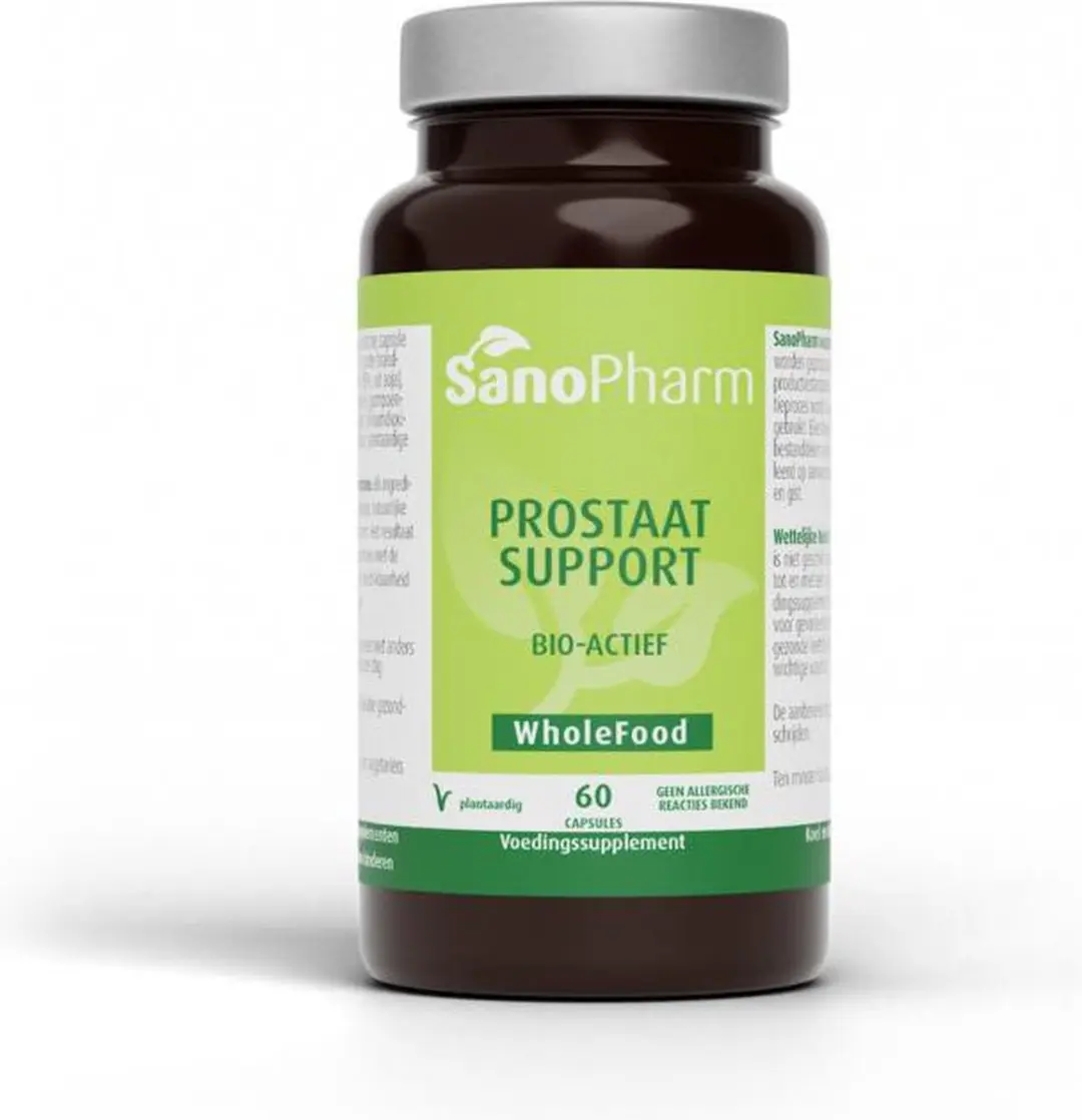 SanoPharm Prostaat support wholefood 60 Capsules