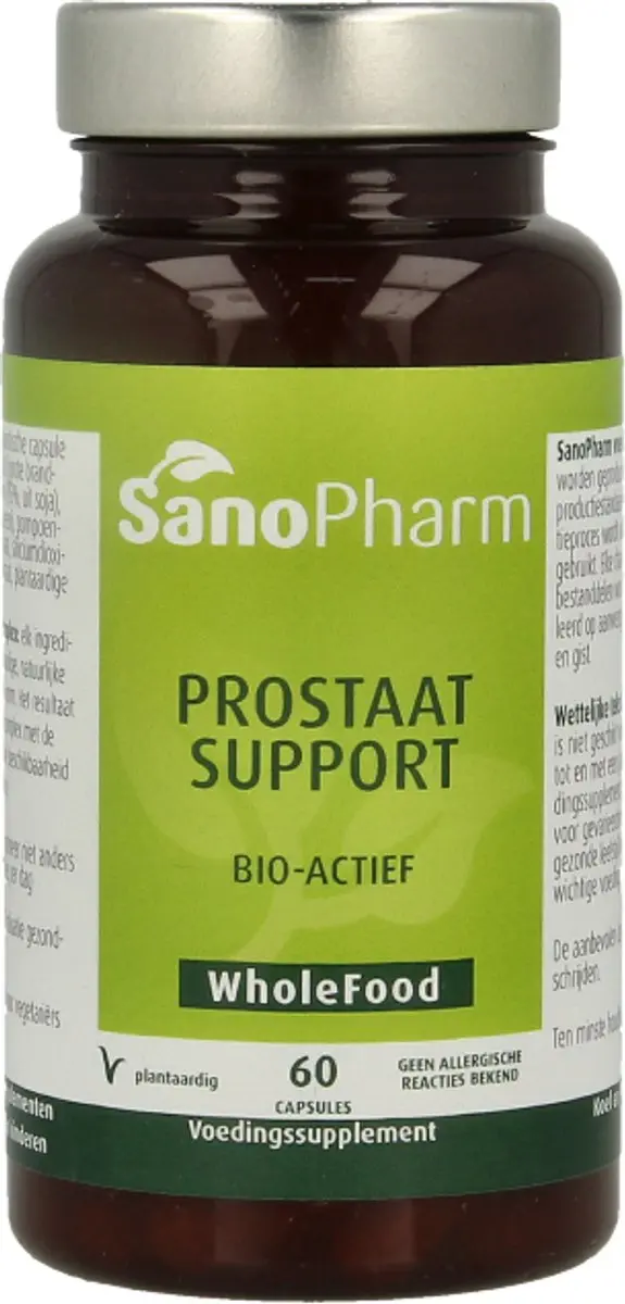 SanoPharm Prostaat support wholefood 60 Capsules