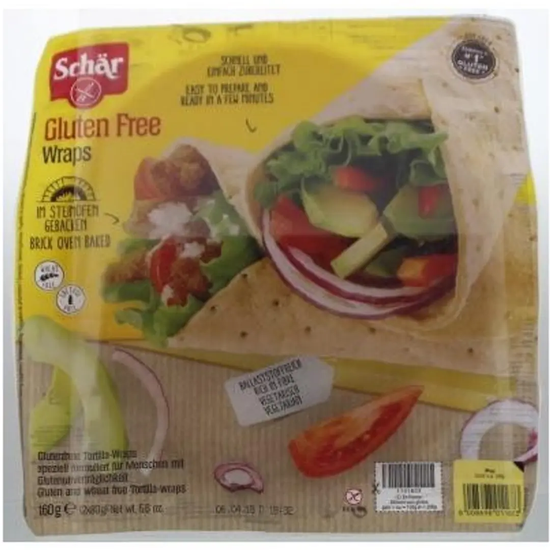 Schar Wraps Glutenvrij 160g