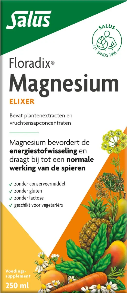 Salus Floradix Magnesium Vloeibaar 250ml