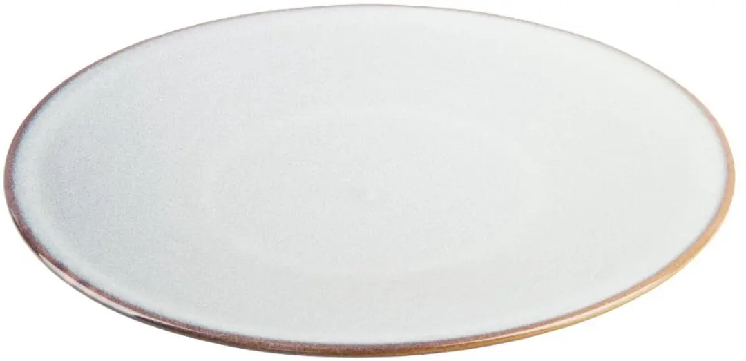 Olympia Drift grijze effen coupeplaat 280 mm (pak van 4)