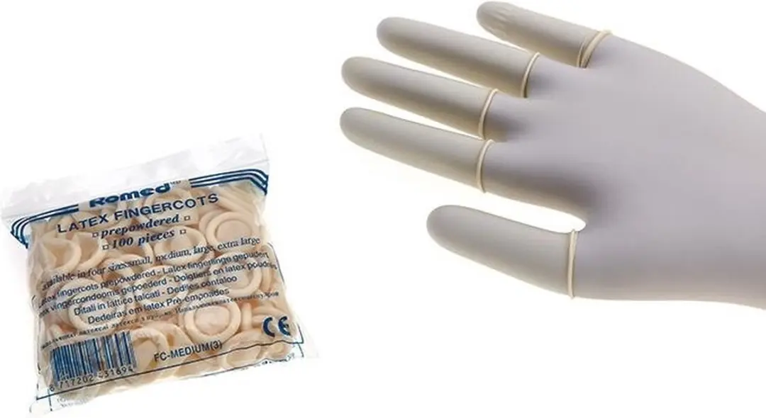 Romed Latex Vingercondooms Medium