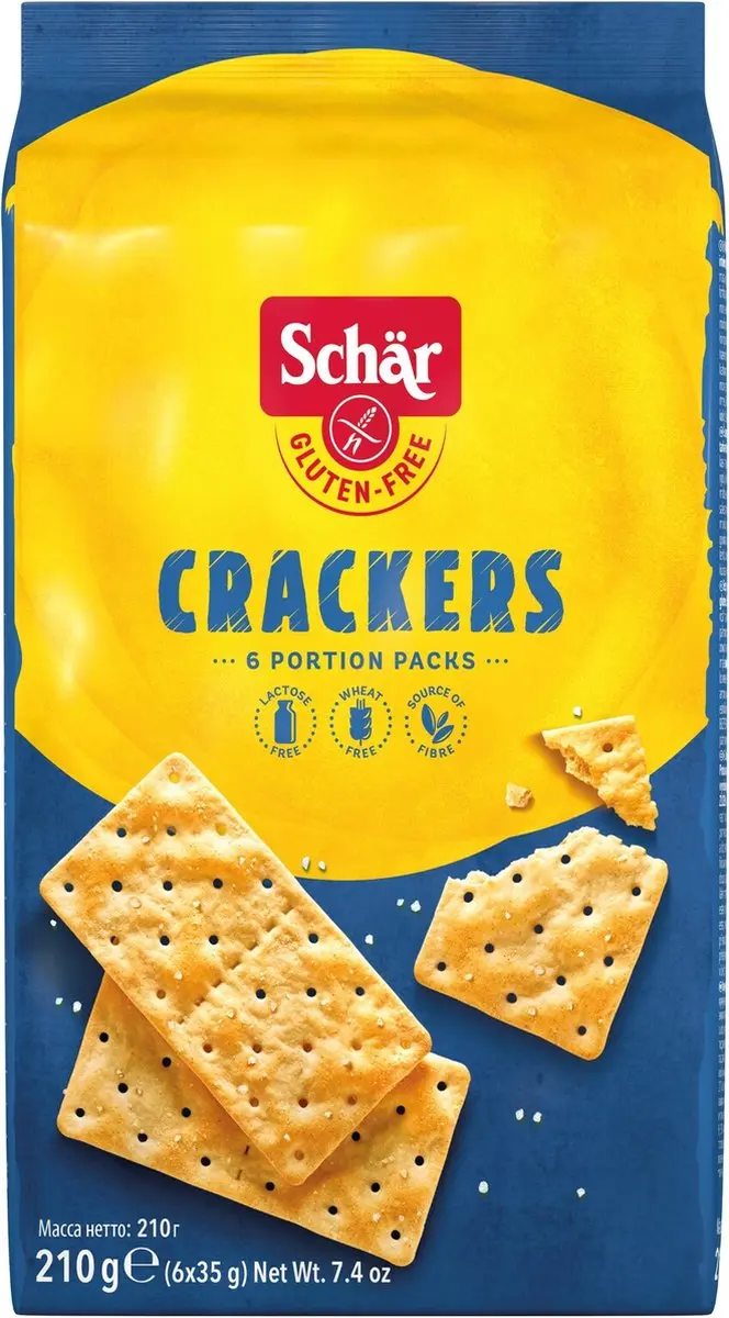 Schar crackers glv 210 gr