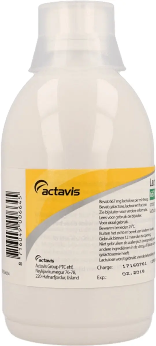 Sanias Lactulose Stroop 667mg/ml - 1 x 500 ml