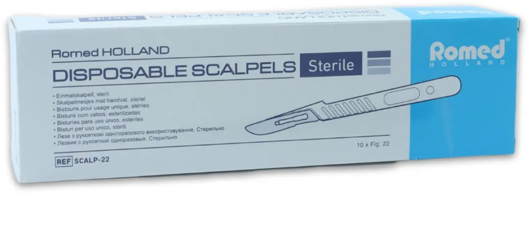 Romed Scalpelmesjes nr.22 - 50 Stuks