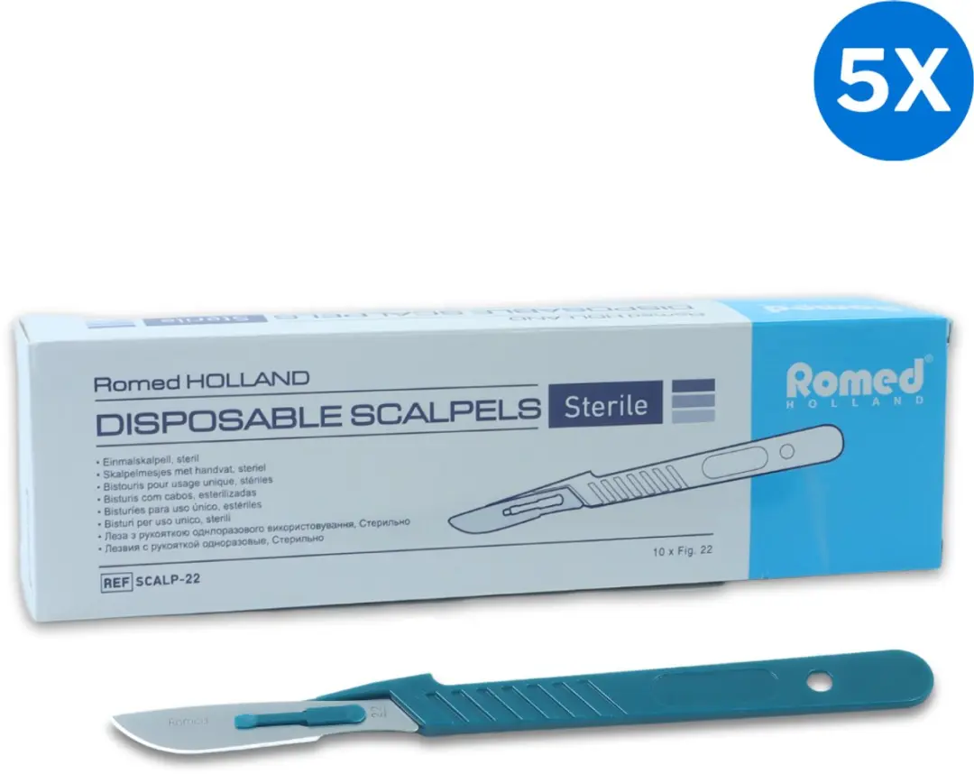 Romed Scalpelmesjes nr.22 - 50 Stuks