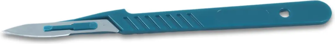 Romed Scalpelmesjes Compleet met Handvat - Steriel Nr. 18 - 10 Stuks