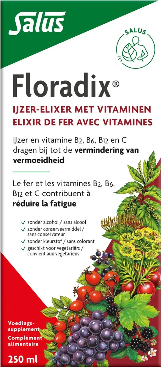 Salus Floradix IJzer-elixir 250ml