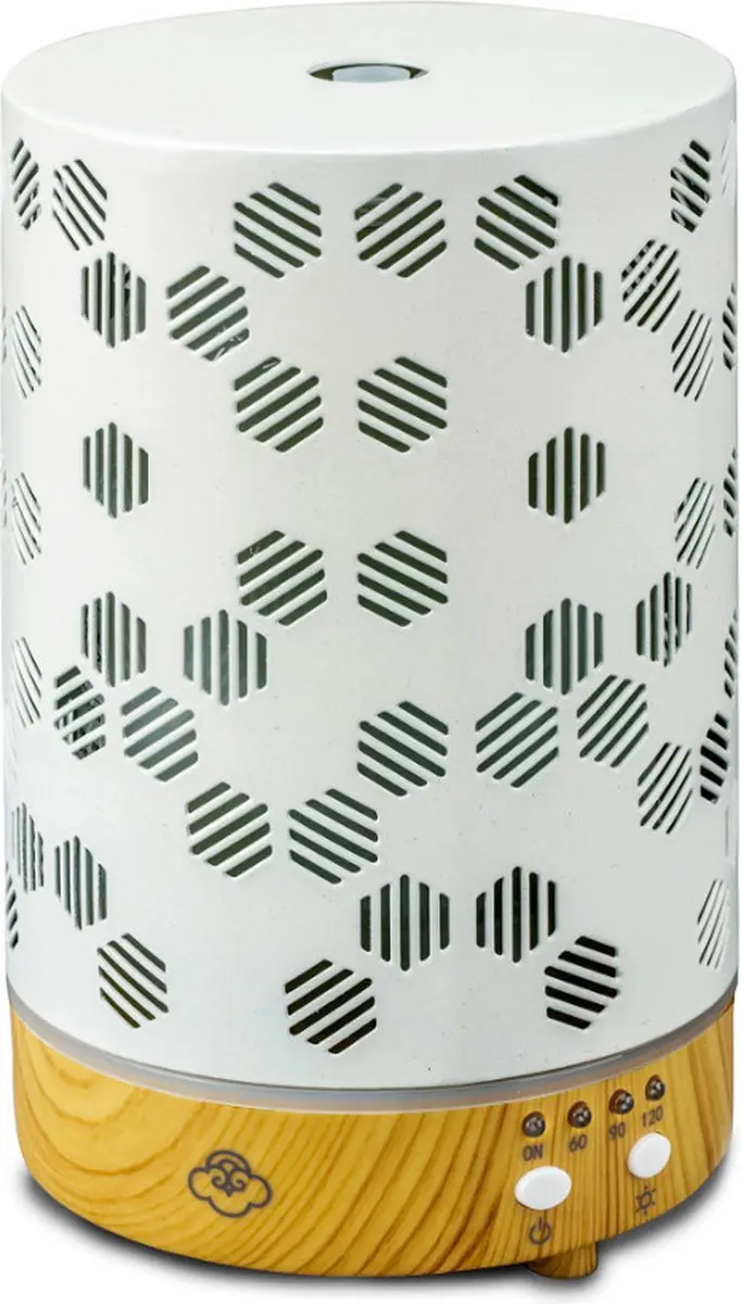 Serene House Honeycomb Ultrasone Diffuser 90ml - Wit