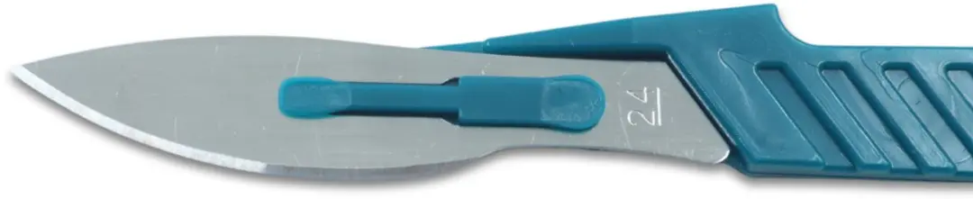 Romed Scalpelmesjes nr.24 met handvat - 10 Stuks