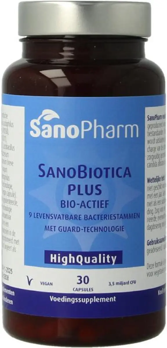 Sanopharm Sanbiotica Plus 30 Capsules