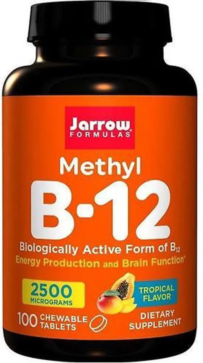 Jarrow Formulas B12 Methylcobalamine 2500mcg Zuigtabletten - 100 Stuks