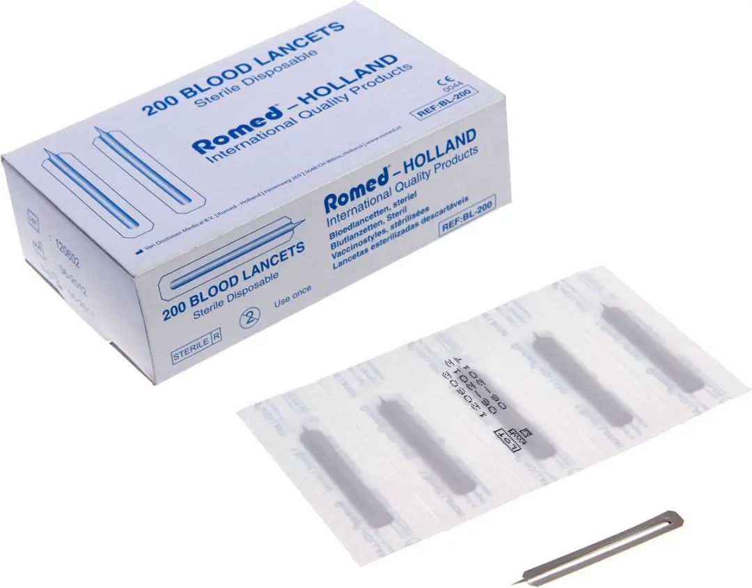 Romed Bloedlancetten 23G