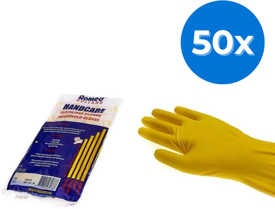 Romed Huishoudhandschoenen Large