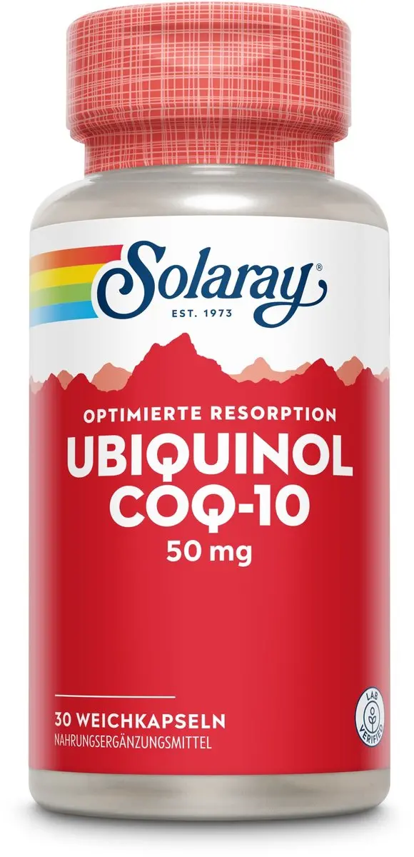 Solaray Ubiquinol CoQ10 50 mg