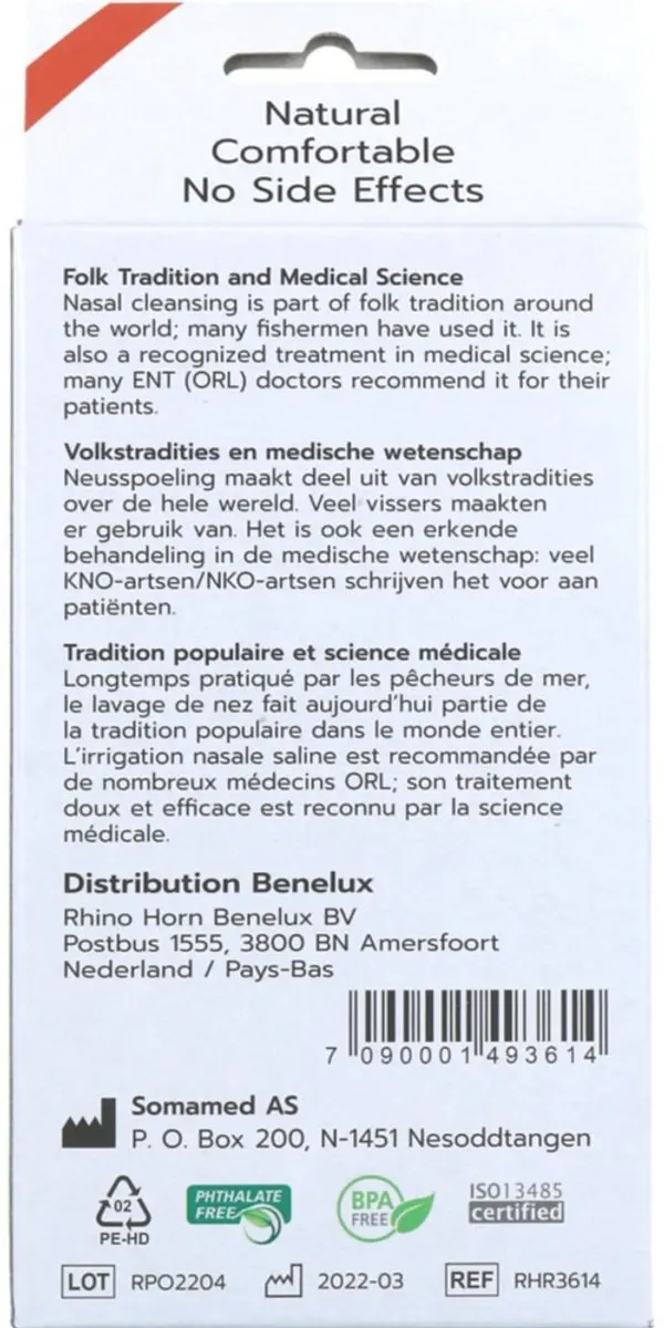 Rhino Horn Neusspoeler Rood 1ml