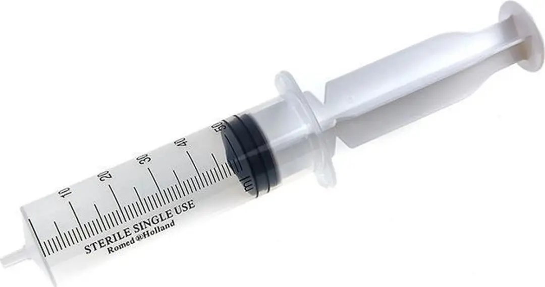 Romed 3-delige Injectiespuiten 10ml Luer Slip - 100 Stuks